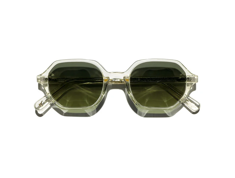 LGR independent sunglasses Zanzibar Champagne 49 Green g15 Gradient