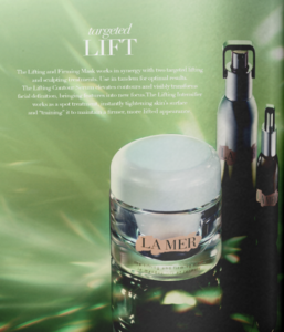 La Mer luxury cosmetics brand product photo