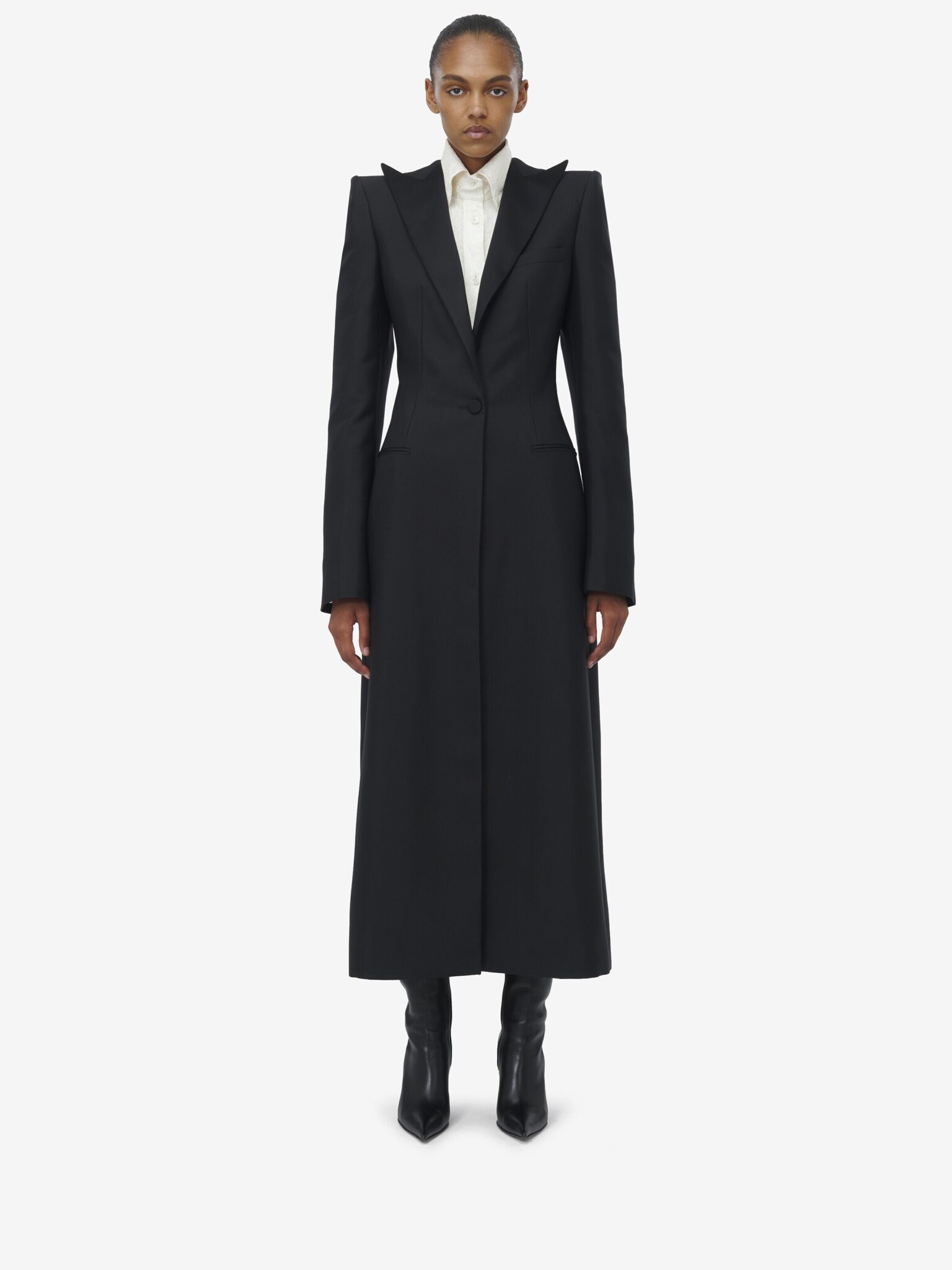 Luxury Pleated Daily Coat