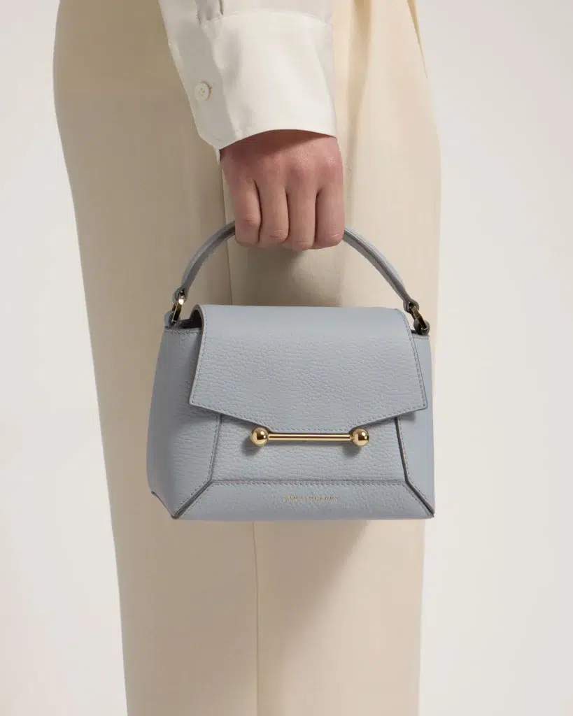 strathberry bag mosaic nano dusky blue