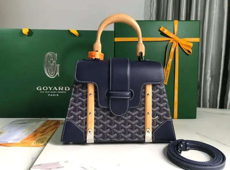 Goyard Saigon PM Handle Bag luxury French bag brand