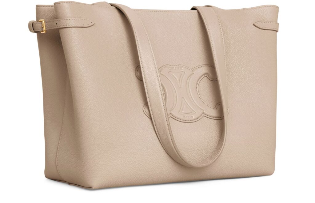 Celine Small Cabas Anaïs Cuir Triomphe in Grained Calfskin