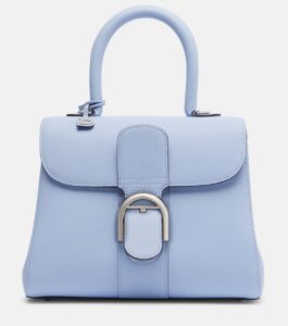 Delvaux Brillant Medium Leather Top Handle Bag