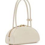 Small Beau Half Moon Leather Bag