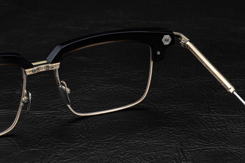 Masanuga K3 Vesta acetate titanium Japanese glasses
